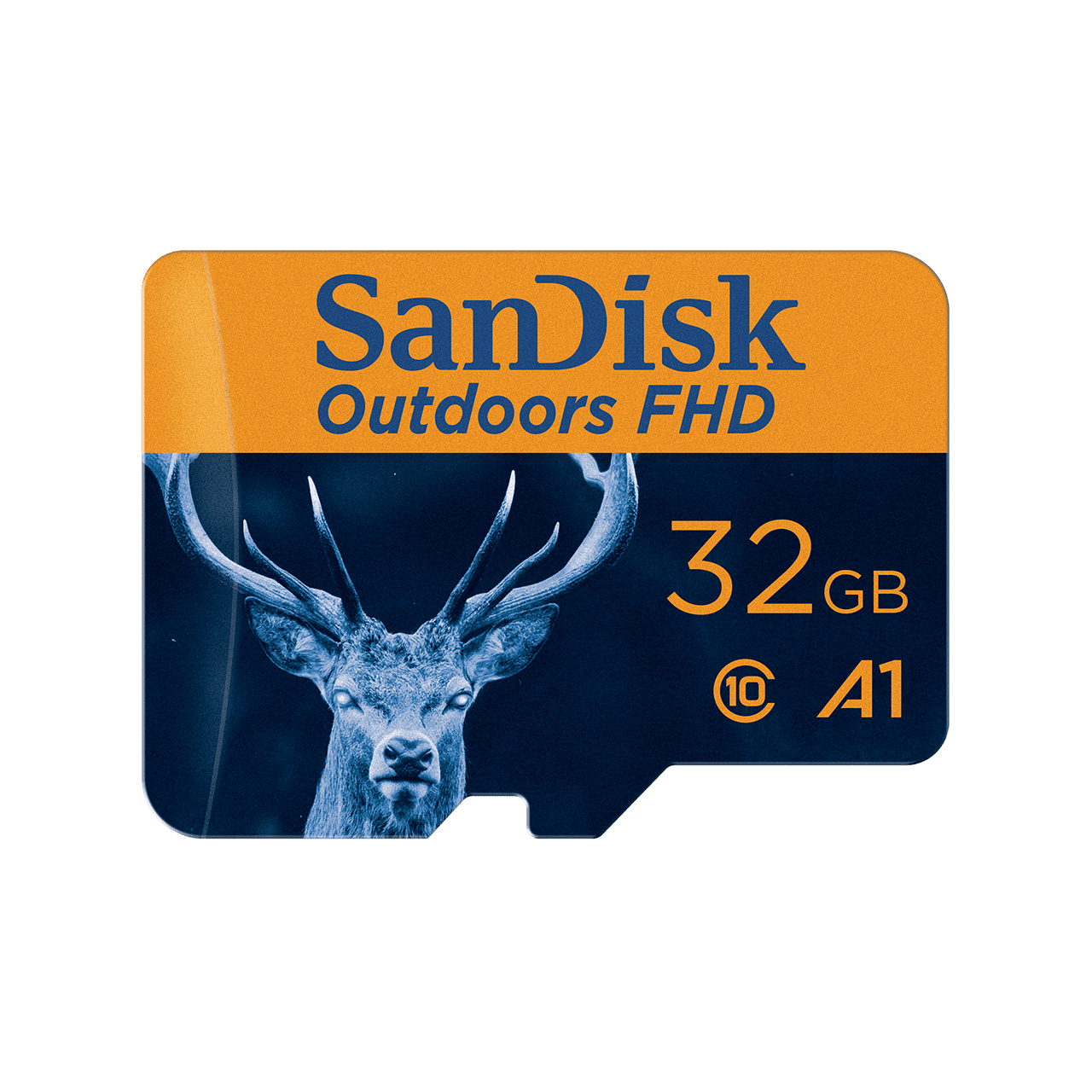 SanDisk Outdoors FHD microSDHC UHS-I Card with SD Adapter - 32GB 4-Pack - Image1