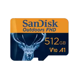 SanDisk Outdoors FHD microSD UHS-I 512GB Front