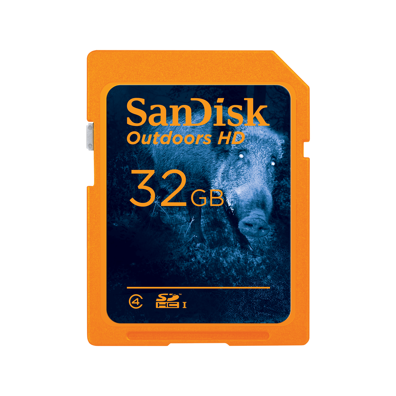 32GB Orange SanDisk Outdoors HD SDHC UHS-I Card | Sandisk
