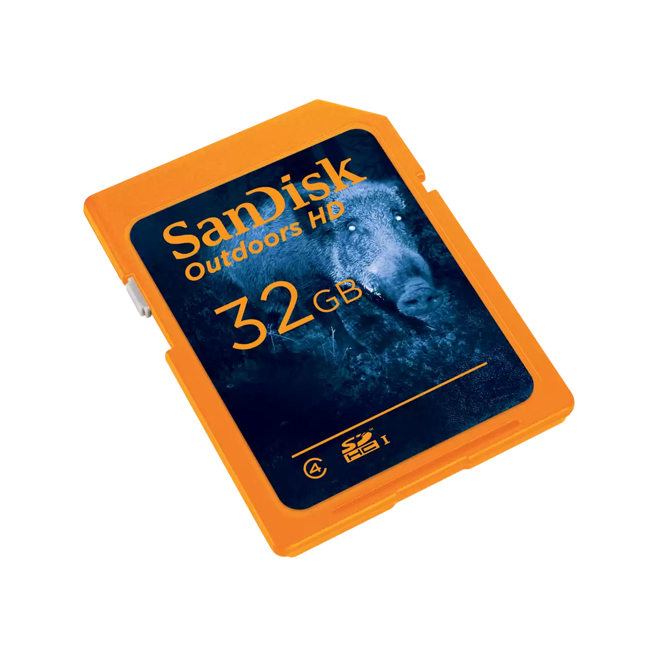 SanDisk Outdoors HD UHS-I Card Right- Zoom Image