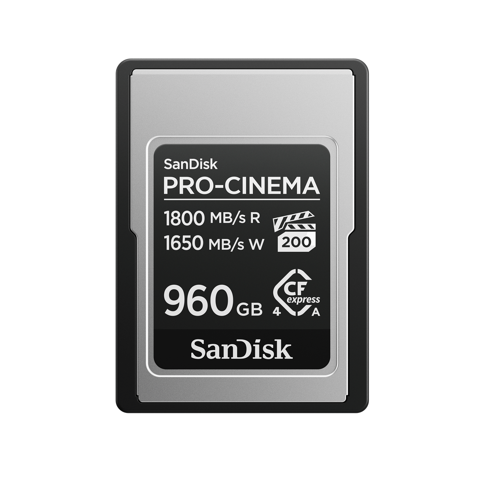 960 GB SanDisk PRO-CINEMA CFexpress™ Type Aカード | Sandisk
