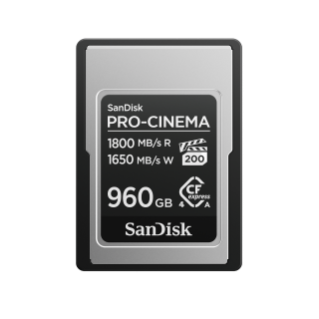 その他 SanDisk CF express type B SanDisk 320GB PRO-Cinema CFexpress Type B - Up to 1700MB/s Read