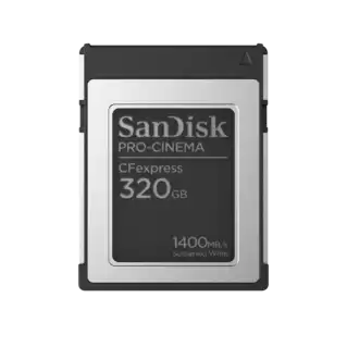 640GB SanDisk PRO-CINEMA CFexpress™ Type B Memory Card | Sandisk