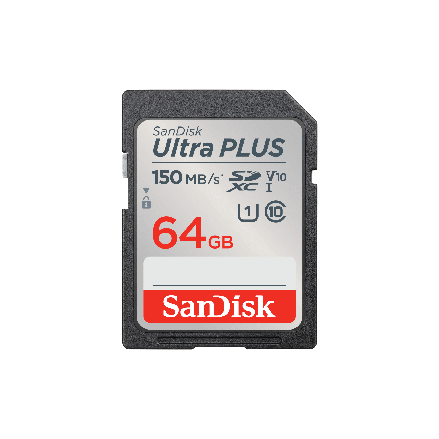 64GB SDXC SanDisk Ultra PLUS SDHC/SDXC Memory Card | Sandisk