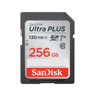 256 GB SDXC SanDisk Ultra PLUS SDHC/SDXC Memory Card | Sandisk