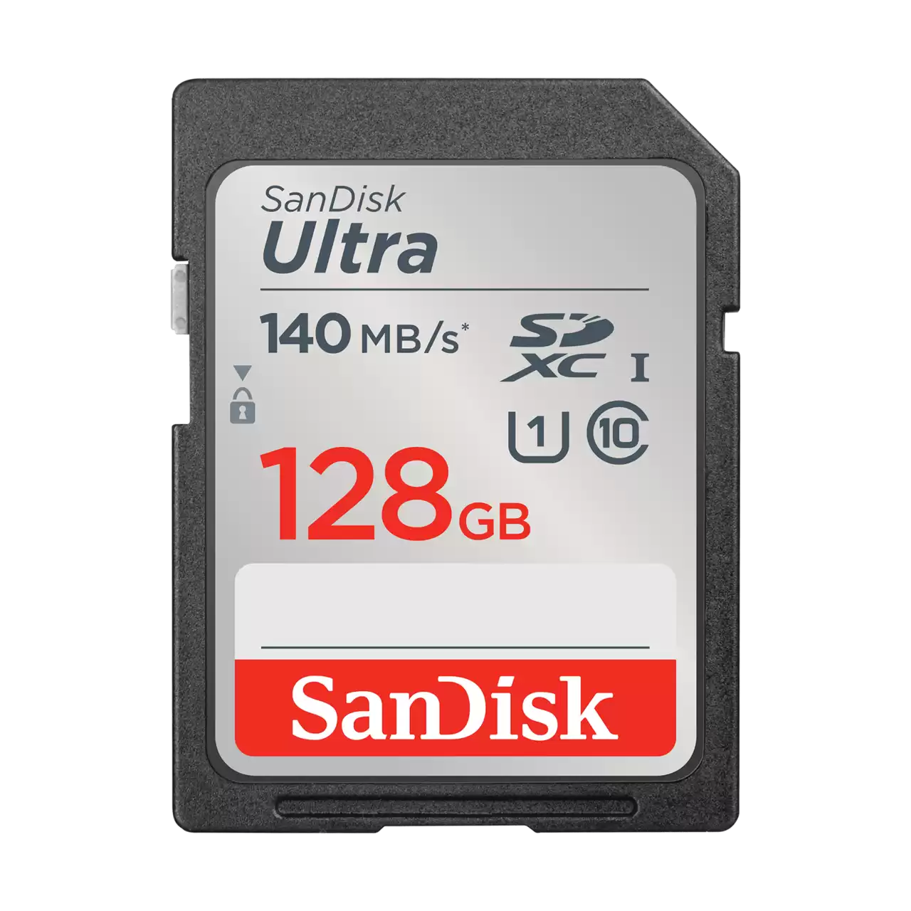 SD Card SanDisk Ultra SDXC 128GB Class 10 UHS-I 140MBps SDUNB