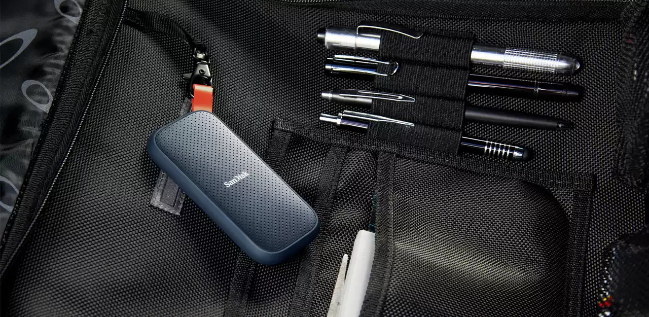 Sandisk portable 1tb ssd za varnostno kopiranje pomembnih podatkov