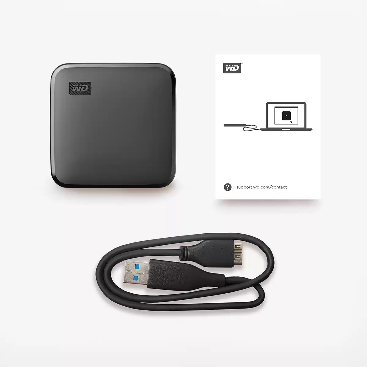 Wd elements se 2tb zunanji ssd disk s priloženim usb 3. 0 kablom