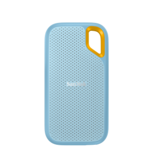 1TB Sky Blue SanDisk Extreme Portable SSD | Sandisk