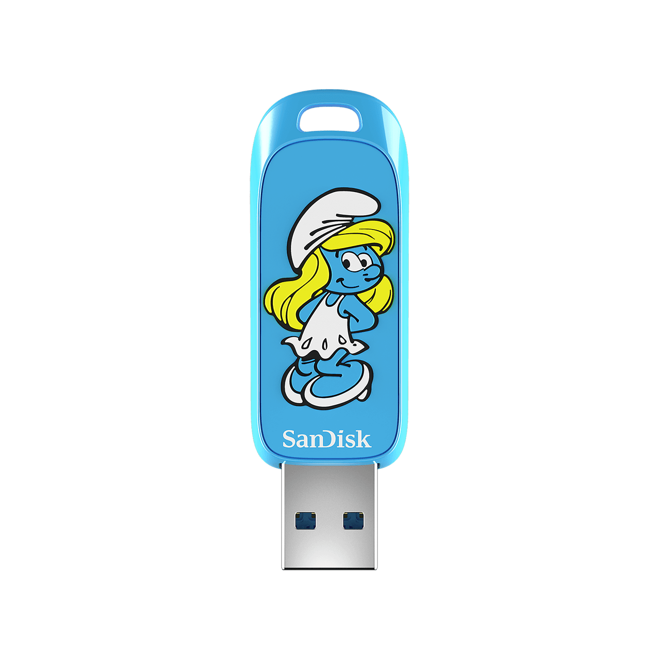 SanDisk Smurf USB Flash Drive, Smurfette Edition - 256GB - Image3