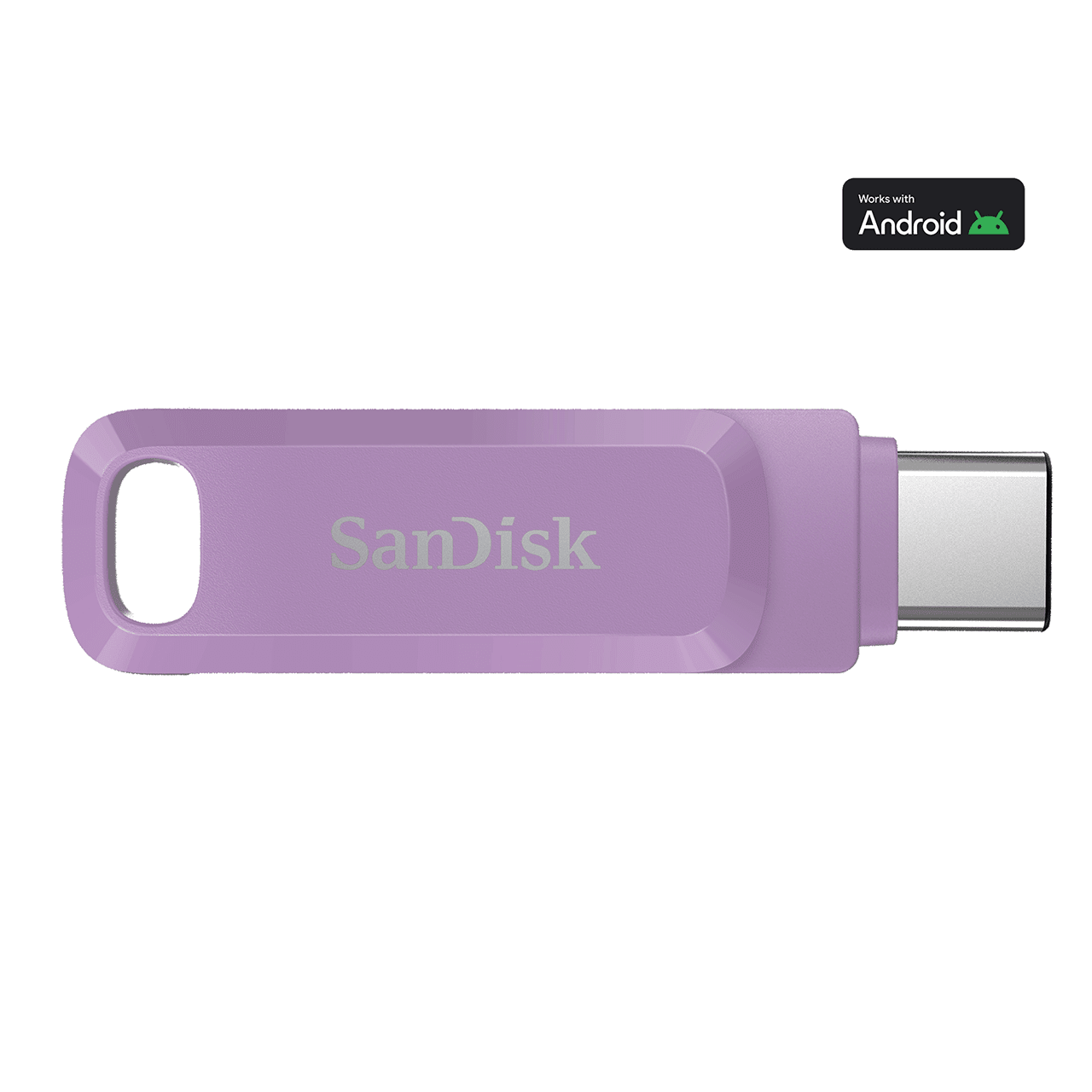 SanDisk Ultra Dual Drive Go USB Type-C Flash Drive - 64GB Lavender - Image4