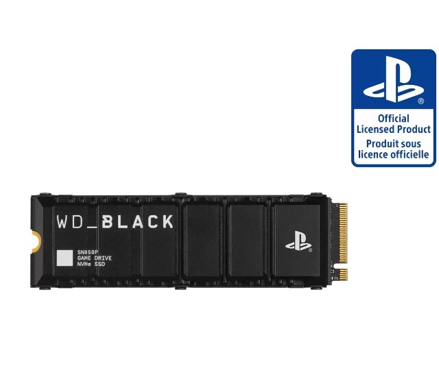 Learn more WD_BLACK SN850P NVMe™ SSD for PS5® consoles