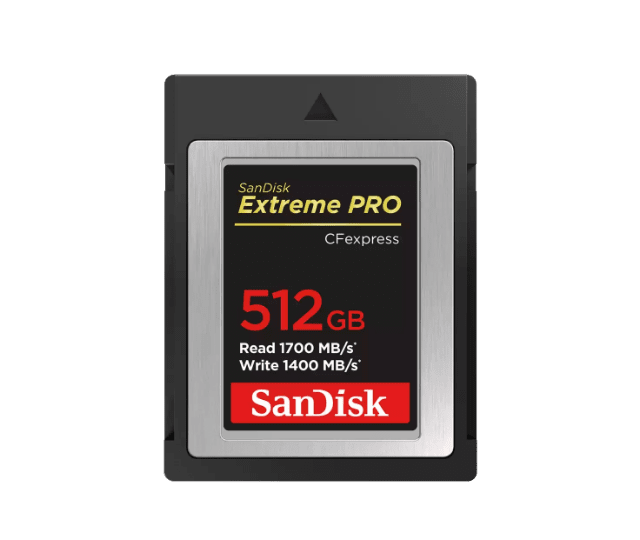 Learn more SanDisk Extreme Pro CFexpress Card Type B