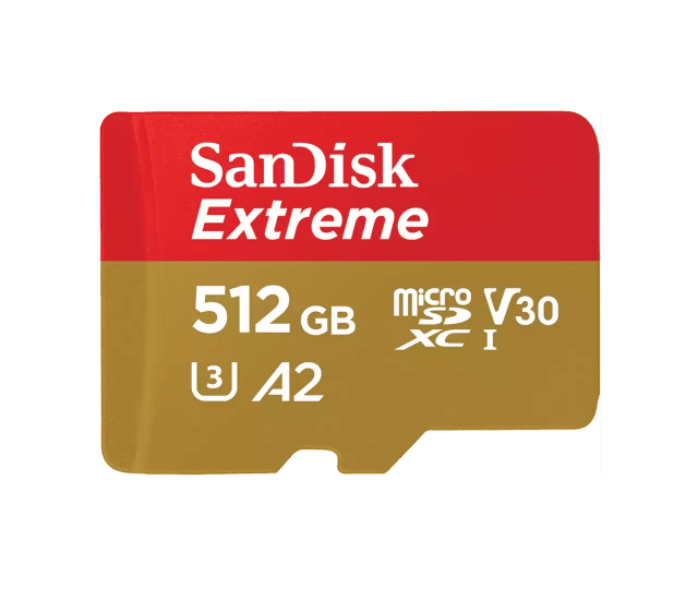 Learn more SanDisk Extreme microSDXC™ UHS-I CARD